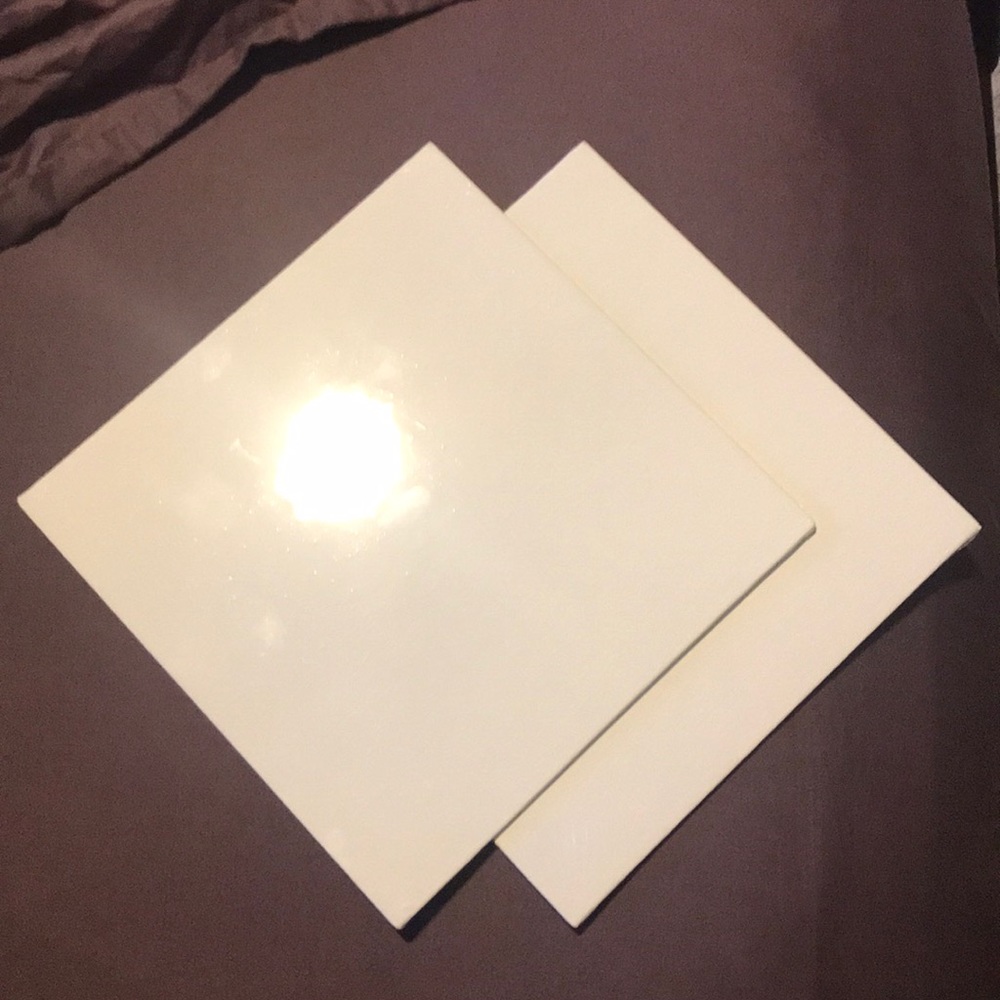 Unused canvases